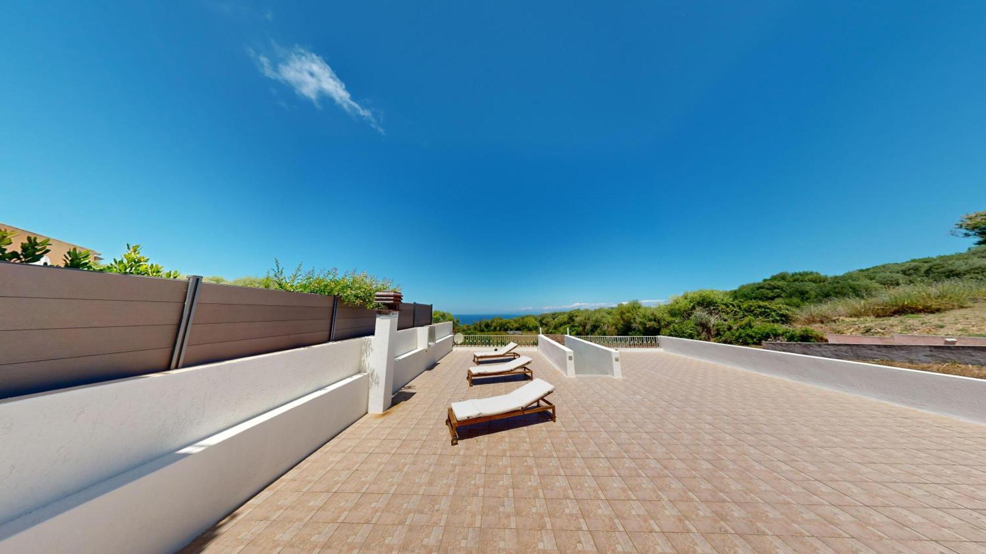 Costa Rossa View Sunset Villa Cascabraga Exteriör bild
